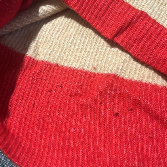 ONE TEASPOON striped heavy winter sweater turtleneck, retro, small oversized - Picture 15 of 17